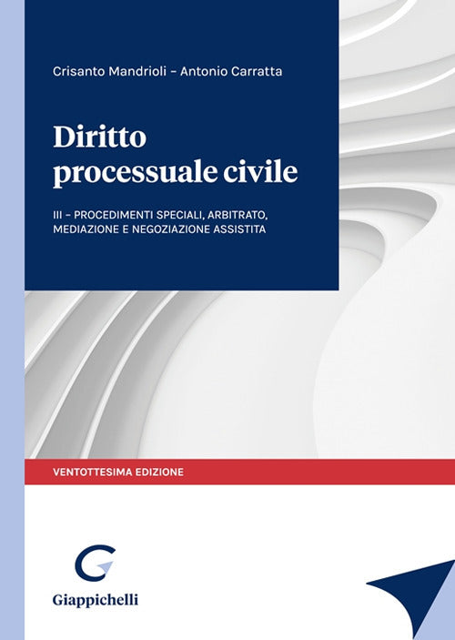 Cover of Diritto processuale civile