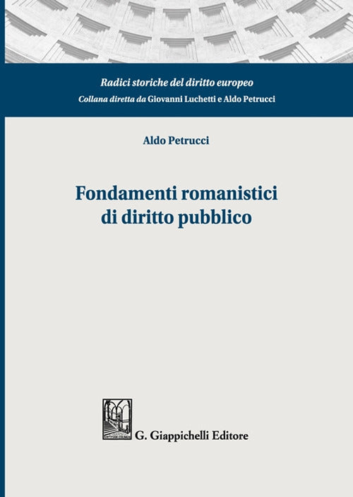 Cover of Fondamenti romanistici di diritto pubblico