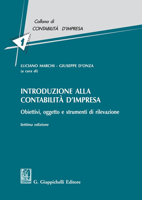 Cover of Introduzione alla contabilità d'impresa. Obiettivi, oggetto e strumenti di rilevazione