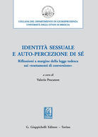 Cover of Identità sessuale e auto-percezione di sé. Riflessioni a margine della legge tedesca sui «trattamenti di conversione»