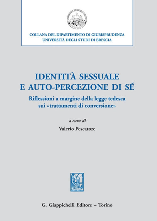 Cover of Identità sessuale e auto-percezione di sé. Riflessioni a margine della legge tedesca sui «trattamenti di conversione»
