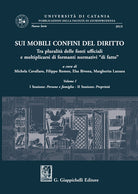 Cover of Sui mobili confini del diritto. Tra pluralità delle fonti ufficiali e moltiplicarsi di formanti normativi «di fatto»