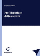 Cover of Profili giuridici dell'esistenza