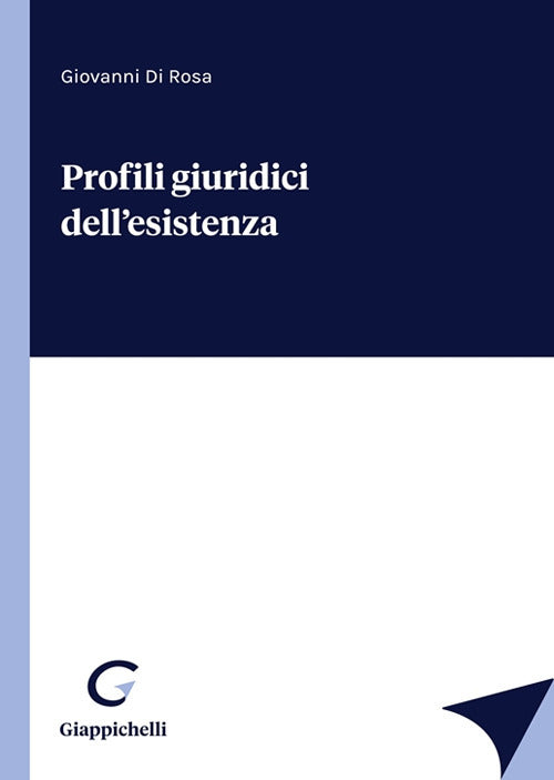 Cover of Profili giuridici dell'esistenza
