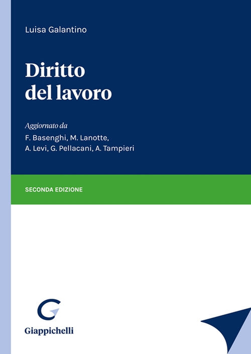 Cover of Diritto del lavoro