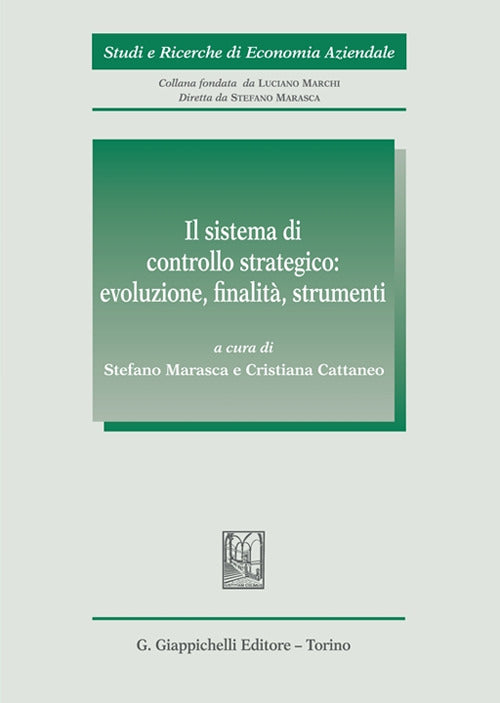 Cover of sistema di controllo strategico: evoluzione, finalità, strumenti