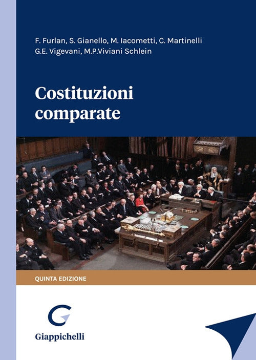 Cover of Costituzioni comparate