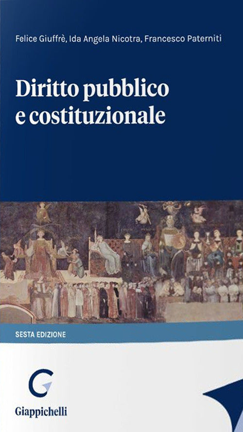 Cover of Diritto pubblico e costituzionale