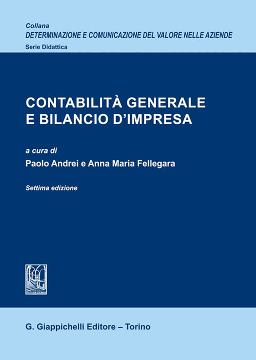 Cover of Contabilità generale e bilancio d'impresa