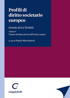 Cover of Profili di diritto societario europeo. Estratto da «Le Società»