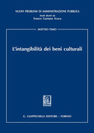 Cover of intangibilità dei beni culturali