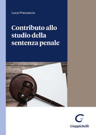 Cover of Contributo allo studio della sentenza penale