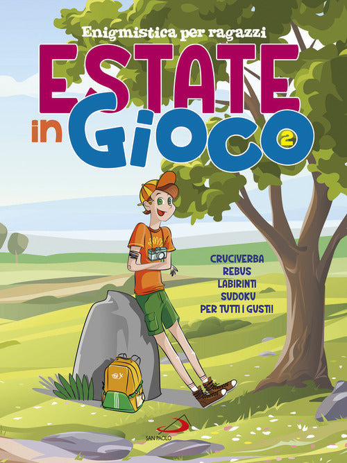 Cover of Estate in gioco. Enigmistica per ragazzi