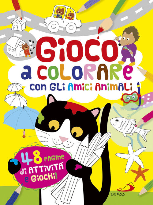 Cover of Gioco a contare con tanti animali
