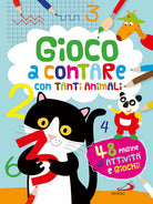 Cover of Gioco a colorare con gli amici animali