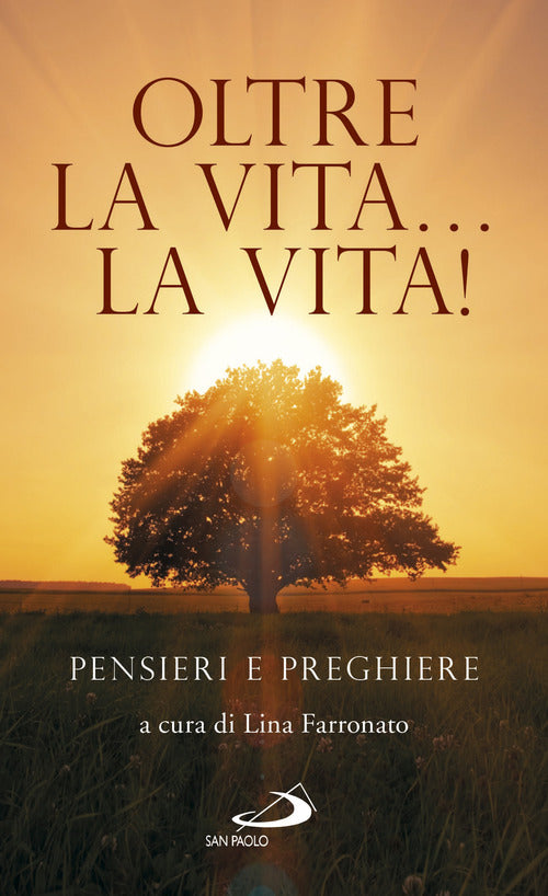Cover of Oltre la vita... la vita! Pensieri e preghiere