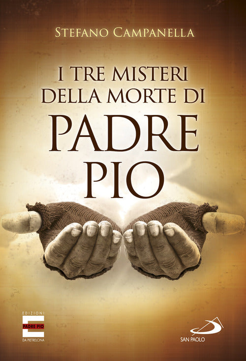Cover of tre misteri della morte di padre Pio