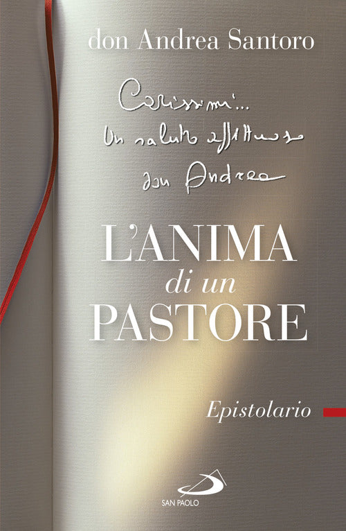 Cover of anima di un pastore. Epistolario