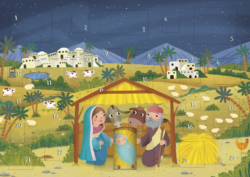 Cover of Storia del Natale. Calendario d'Avvento