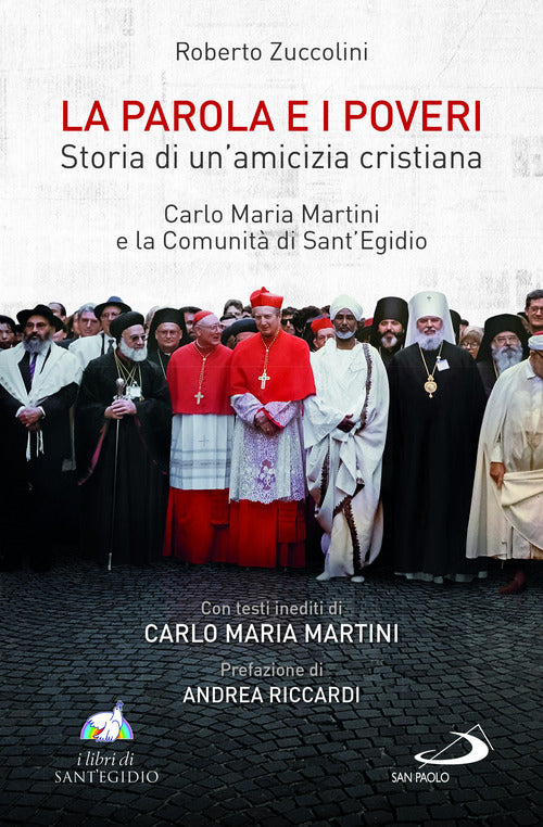Cover of Parola e i poveri. Storia di un'amicizia cristiana. Carlo Maria Martini e la Comunità di Sant'Egidio
