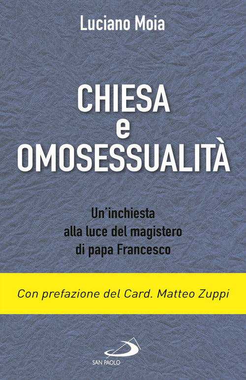 Cover of Chiesa e omosessualità. Un'inchiesta alla luce del magistero di papa Francesco