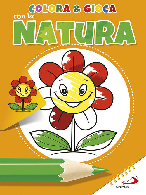 Cover of Colora & gioca con la natura