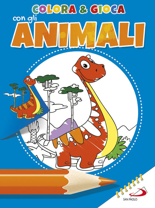 Cover of Colora & gioca con gli animali