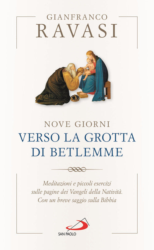 Cover of Nove giorni verso la grotta di Betlemme. Meditazioni e piccoli esercizi sulle pagine dei Vangeli della Natività