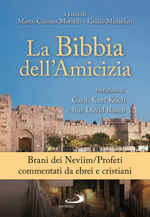 Cover of Bibbia dell'amicizia. Brani dei Neviim/Profeti commentati da ebrei e cristiani
