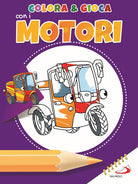 Cover of Colora e gioca con i motori