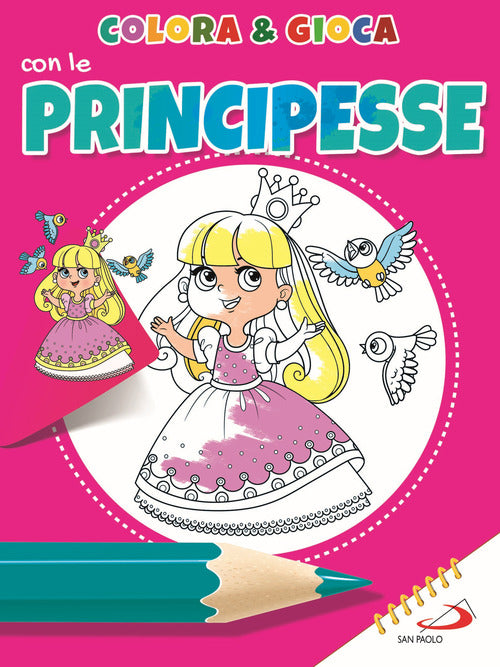 Cover of Colora e gioca con le principesse