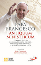 Cover of Antiquum ministerium. Lettera apostolica in forma di «Motu proprio» con la quale si istituisce il ministero di Catechista