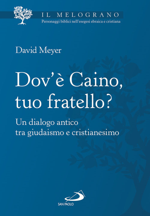 Cover of Dov'è Caino, tuo fratello? Un dialogo antico tra giudaismo e cristianesimo