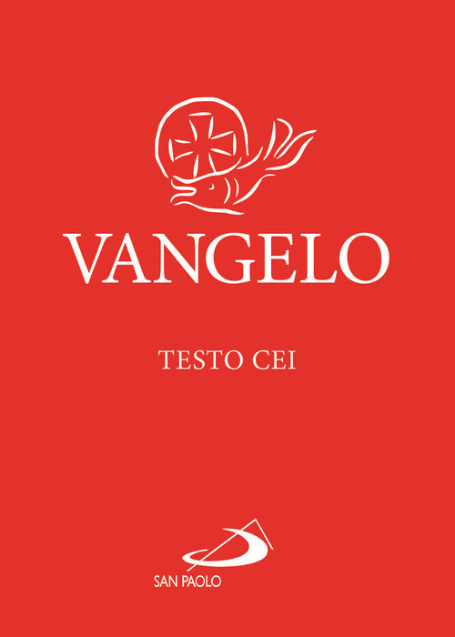 Cover of Vangelo. Testo CEI. Rosso