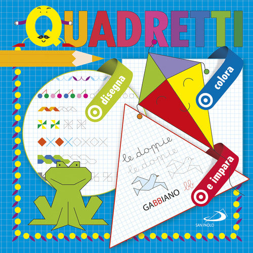 Cover of Quadretti. Disegna, colora e impara