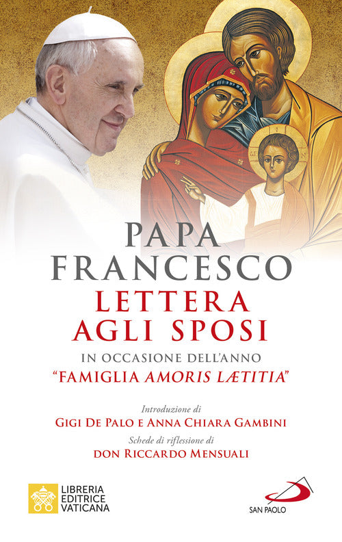 Cover of Lettera agli sposi. in occasione dell'anno «Famiglia Amoris Laetitia»