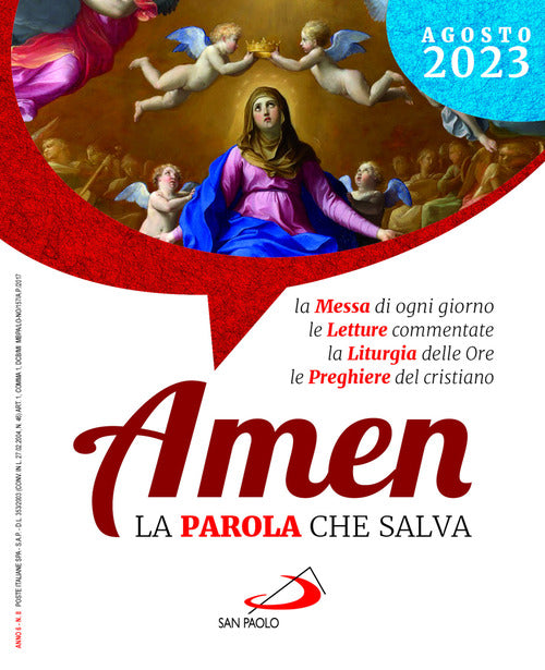 Cover of Amen. La parola che salva