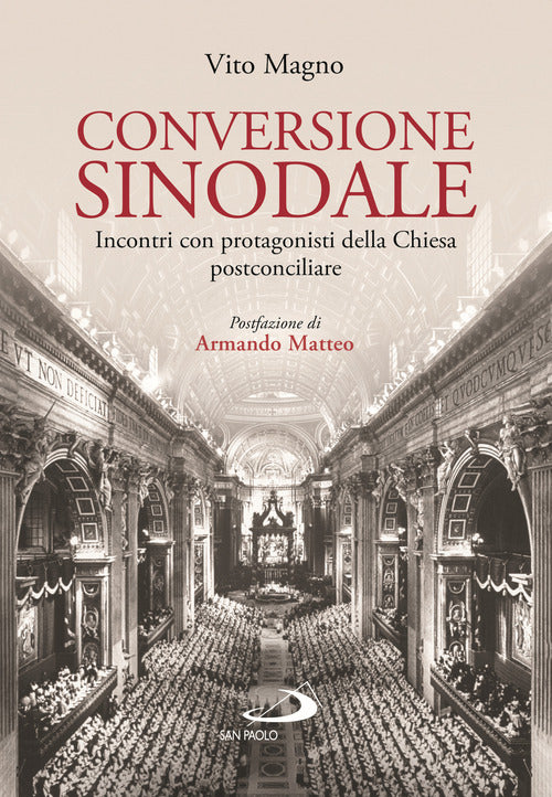 Cover of Conversione sinodale. Incontri con protagonisti della Chiesa postconciliare