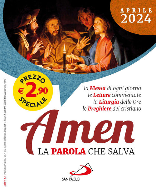 Cover of Amen. La parola che salva