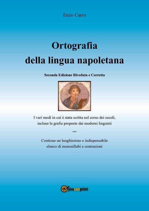 Cover of Ortografia della lingua napoletana
