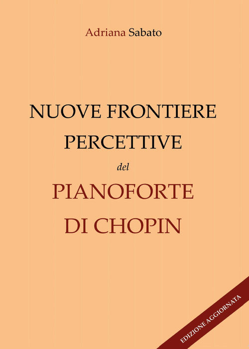 Cover of Nuove frontiere percettive nel pianoforte di Chopin