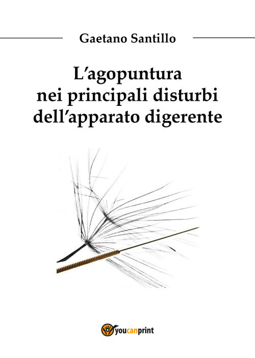 Cover of agopuntura nei principali disturbi dell'apparato digerente