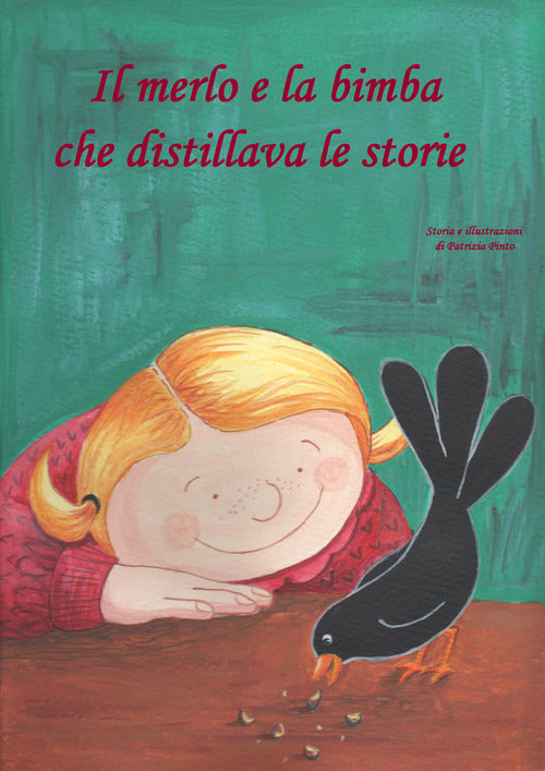 Cover of merlo e la bimba che distillava le storie
