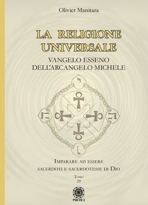 Cover of religione universale. Vangelo esseno dell'arcangelo Michele