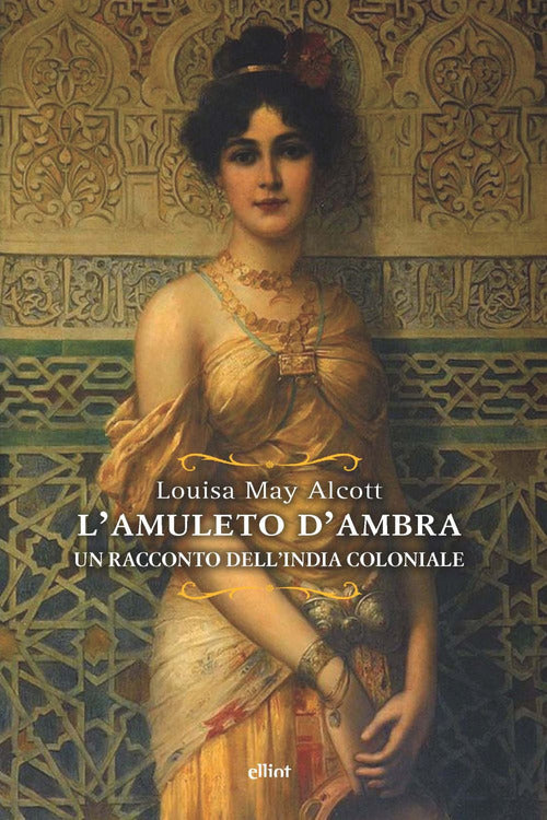 Cover of amuleto d'ambra. Un racconto dell'India coloniale