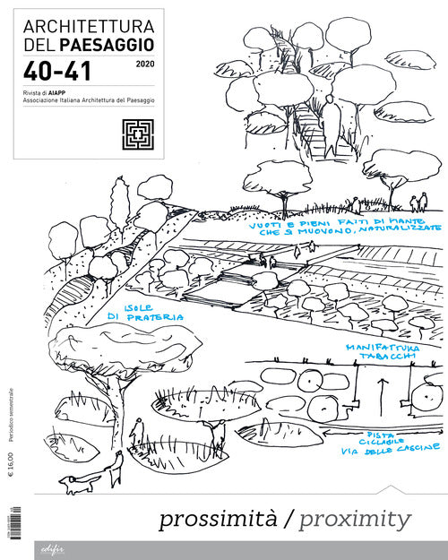 Cover of Architettura del paesaggio. Rivista semestrale dell'AIAPP Associazione Italiana di Architettura del Paesaggio. Ediz. italiana e inglese