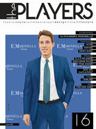 Cover of players. Magazine. Fashion style, contemporary art, design, travel, lifestyle. Ediz. italiana
