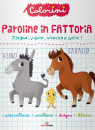 Cover of Paroline in fattoria. Prescrittura. Colorini