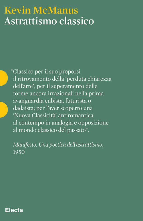 Cover of Astrattismo classico