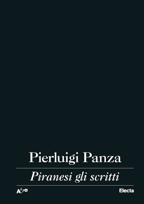 Cover of Piranesi gli scritti